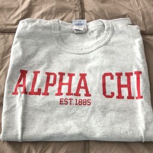 Alpha Chi Champion shirt